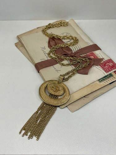 Gold Tassels Necklace Bloomers and Frocks